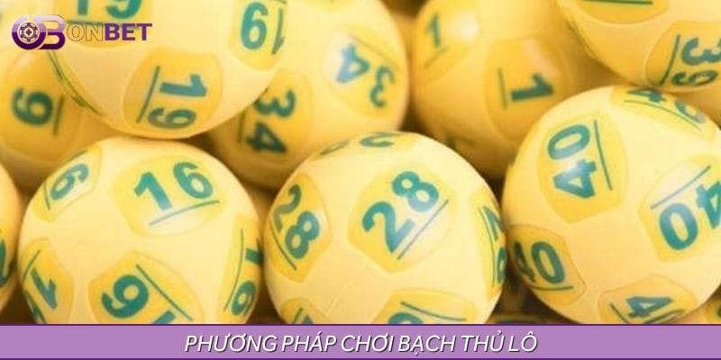 Các phương pháp để đánh bạch thủ lô Các phương pháp để đánh bạch thủ lô