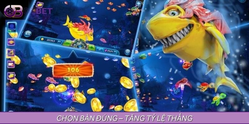 Chọn bàn phù hợp – Nền tảng vững chắc để bắn cá hiệu quả Chọn bàn phù hợp – Nền tảng vững chắc để bắn cá hiệu quả