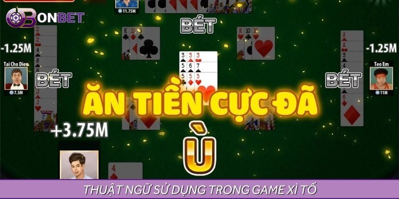 Giới thiệu thuật ngữ được áp dụng trọng một ván xì tố Giới thiệu thuật ngữ được áp dụng trọng một ván xì tố