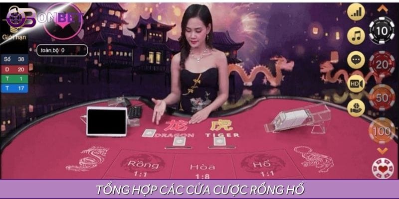 Các loại hình cược rồng hổ thường gặp Các loại hình cược rồng hổ thường gặp