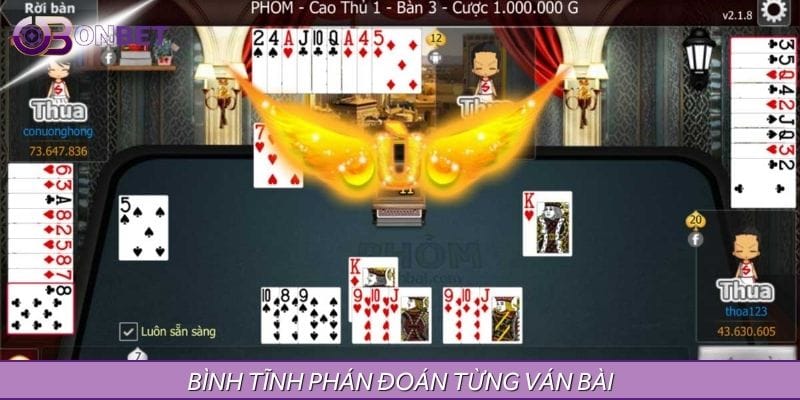 Giữ tỉnh táo để phán đoán tình huống Giữ tỉnh táo để phán đoán tình huống